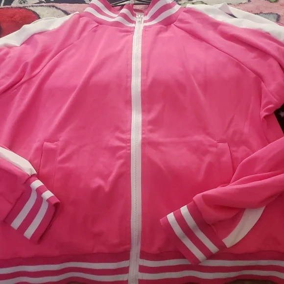 Pants Jumpsuits Pink Cold Shoulder Jogging Suit Poshmark